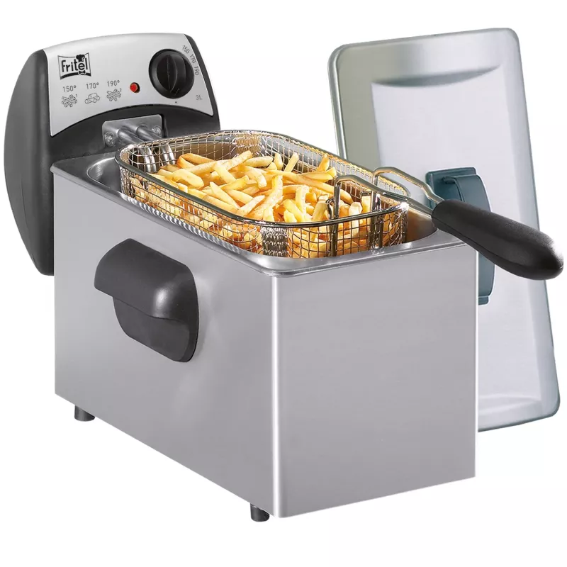 FRITEL Starter Fritteuse 3L 2.2kW Edelstahl