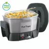 FRITEL Starter Fritteuse 1,5L 1400W Schwarz/Grau/Silber