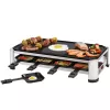 FRITEL RG 2170 Raclette Grill Edelstahl Chrom/Schwarz 1200 W 8 Personen