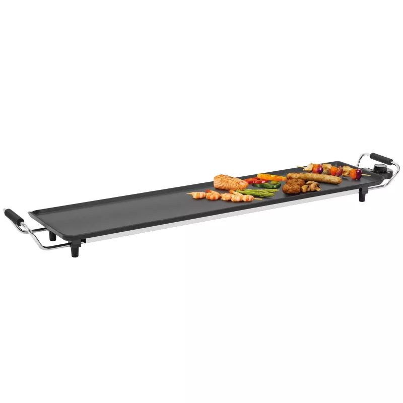 FRITEL Starter TY 1897 XXL Teppanyaki Grill 1800W Silber/Schwarz