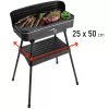 FRITEL Starter BBQ 2246 Elektrogrill mit Ständer, 2200 W, Schwarz