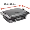 FRITEL WaffleTastic CW 3638 Waffeleisen 4x7 Metallic Anthrazit