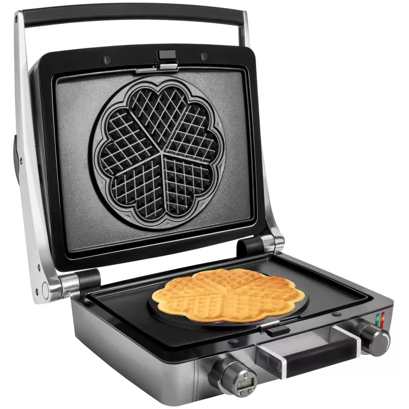 FRITEL WaffleTastic CW 3668 Herz-Waffeleisen Metallic Anthrazit 1600W