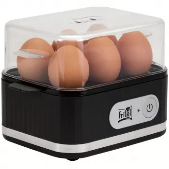 FRITEL Family Egg Cooker 400W Schwarz/Transparent