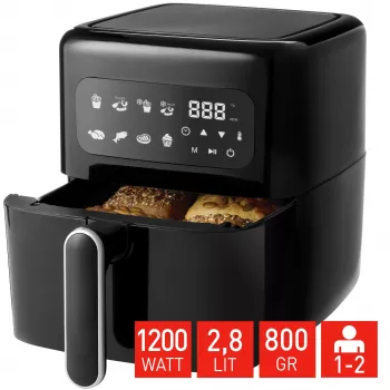Fritel SnackTastic 4303 Airfryer 1200W Schwarz