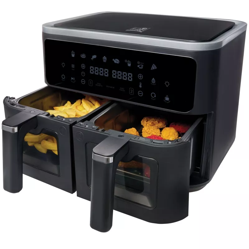 Fritel SnackTastic 8480 Heißluftfritteuse 2 x 4,5L