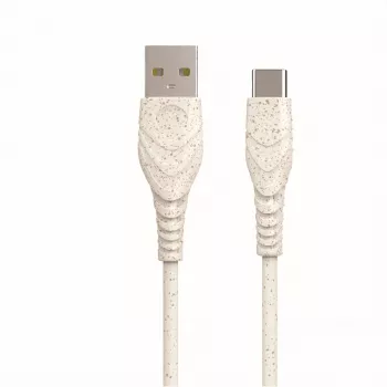 BIOND USB-A auf USB-C 3A 2M Lade- und Datenkabel - Schwarz