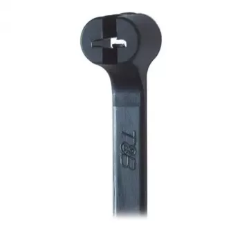 ABB Ty-Rap Kabelbinder 200x2,4 mm Schwarz UV-beständig TY232MX (100er Pack)