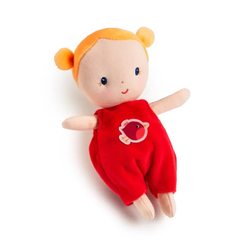 Lilliputiens Babypuppen-Set Aghate mit Korb, Outfit und Decke