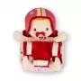 Lilliputiens Lena Puppe im Fahrradsitz mit Kuscheltuch und Helm 18m+