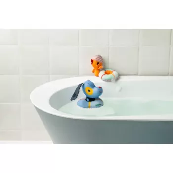 Lilliputiens Badespielzeug-Set Jules der Hund und Gaspard die Ente 6m+