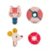 Lilliputiens Badespielzeug-Set Jeanne die Katze und Nina die Maus 6m+
