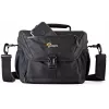 Lowepro Nova 180 AW II Schultertasche für DSLR/Spiegellose Kamera mit Objektiv, Schwarz