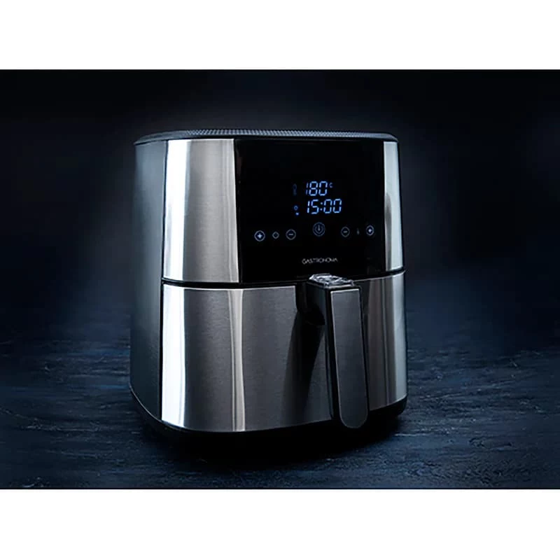 Gastronoma 18290002 Heißluftfritteuse, 6 L, 1800 W, Silber