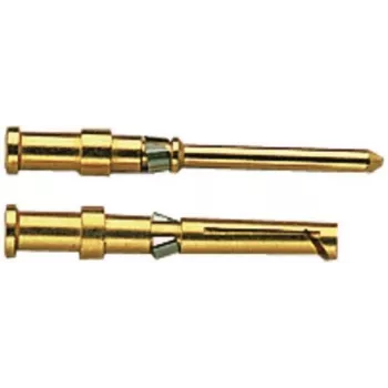 Harting Han D Stecker-Crimpkontakt 0,5 mm², vergoldet (Au), HMC, 100 Stück 09152006123