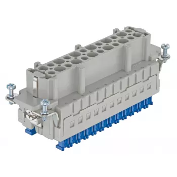 HARTING Han E® ES Press Industrie-Steckereinsatz, Buchse, 24 Kontakte, 16A, 500V