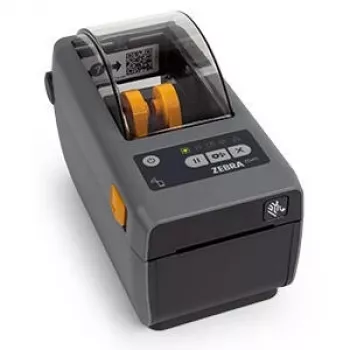 Zebra ZD411 Direct Thermal Label Printer - 203 dpi, 6 ips, USB & Bluetooth, Cutter Included