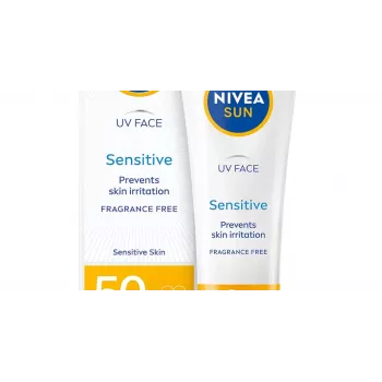 NIVEA Sun Sensitive Gesichtssonnencreme LSF50 50ml
