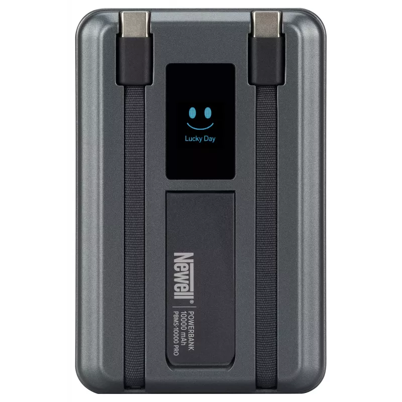 Powerbank Newell MS-10000 Pro MagSafe 10000 mAh 2x USB-C - Grau