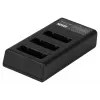 Newell CD-USB-C Triple-Channel Battery Charger für Canon LP-E17