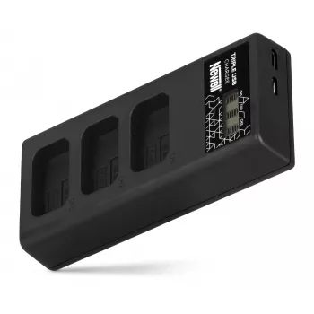 Newell CD-USB-C Triple Channel Battery Charger für Sony NP-FW50