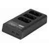 Newell CD-USB-C Triple Channel Battery Charger für Sony NP-FW50