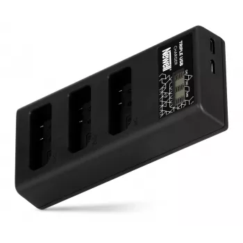 Newell CD-USB-C 3-Kanal Akkuladegerät für Nikon EN-EL14