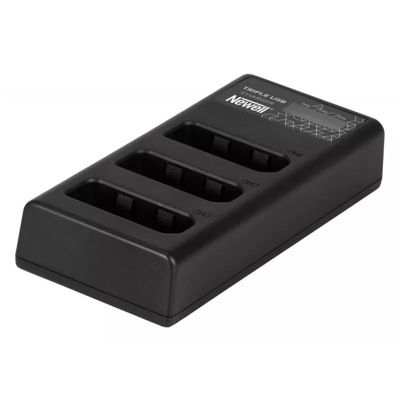 Newell CD-USB-C 3-Kanal Akkuladegerät für Nikon EN-EL14