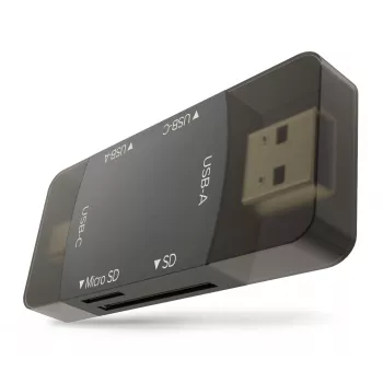 Newell OTG 4-in-1 USB 3.0 Hub Schwarz