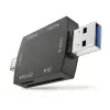 Newell OTG 4-in-1 USB 3.0 Hub Schwarz