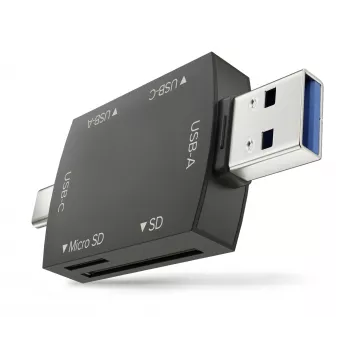 Newell OTG 4-in-1 USB 3.0 Hub Schwarz