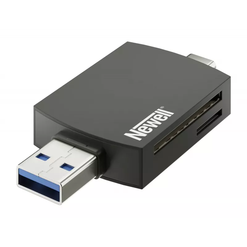 Newell OTG 4-in-1 USB 3.0 Hub Schwarz