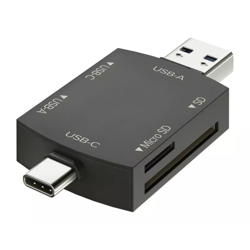 Newell OTG 4-in-1 USB 3.0 Hub Schwarz