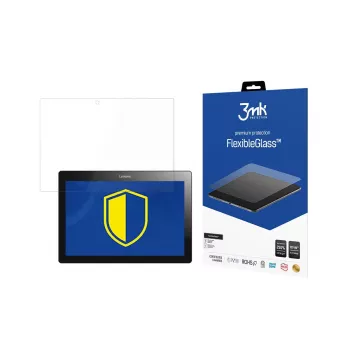 3MK PROTECTION FlexibleGlass Screen Protector für Lenovo Tab 2 A10-30L - 10,1 Zoll - Hybrid-Glas - Transparent - 1 Pack