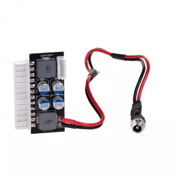 Akyga AK-CA-38 PICO-PSU DC/ATX-Netzteiladapter, 120 W, 12 V DC-Eingang, 24-Pin-ATX, P4, SATA, Molex