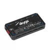 Akyga AK-CA-73 RGB-Lüftersteuerung mit Fernbedienung, 12 Anschlüsse (10 Lüfter + 2 LED-Streifen), Molex-Stromversorgung