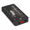 Akyga AK-CA-73 RGB-Lüftersteuerung mit Fernbedienung, 12 Anschlüsse (10 Lüfter + 2 LED-Streifen), Molex-Stromversorgung