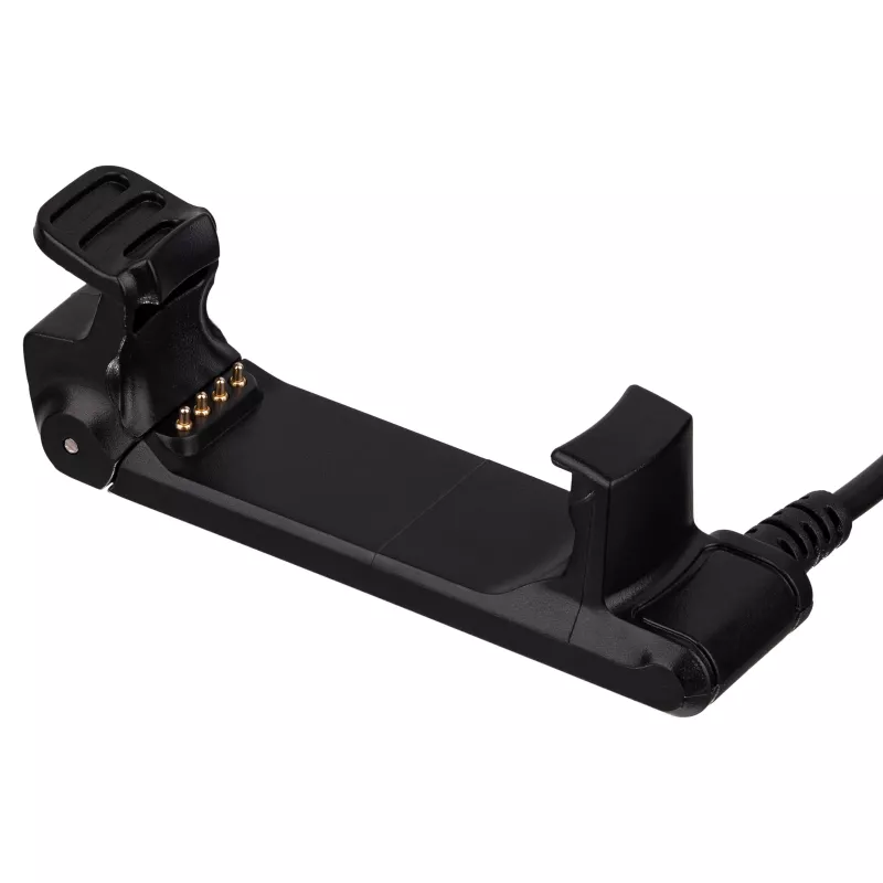 Akyga AK-SW-19 USB-Ladekabel mit Clip für Garmin Forerunner 220, 1 m, schwarz