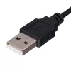Akyga AK-SW-19 USB-Ladekabel mit Clip für Garmin Forerunner 220, 1 m, schwarz