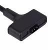 Akyga AK-SW-23 magnetisches USB-Ladekabel für Fitbit Ionic, 1 m, schwarz