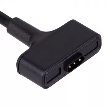 Akyga AK-SW-23 magnetisches USB-Ladekabel für Fitbit Ionic, 1 m, schwarz