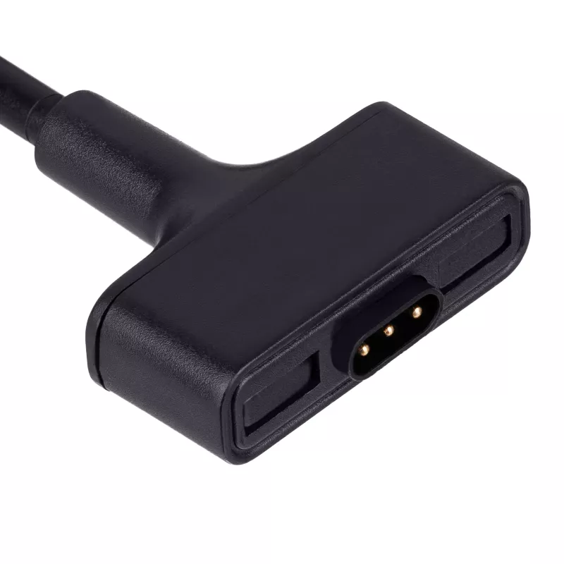 Akyga AK-SW-23 magnetisches USB-Ladekabel für Fitbit Ionic, 1 m, schwarz