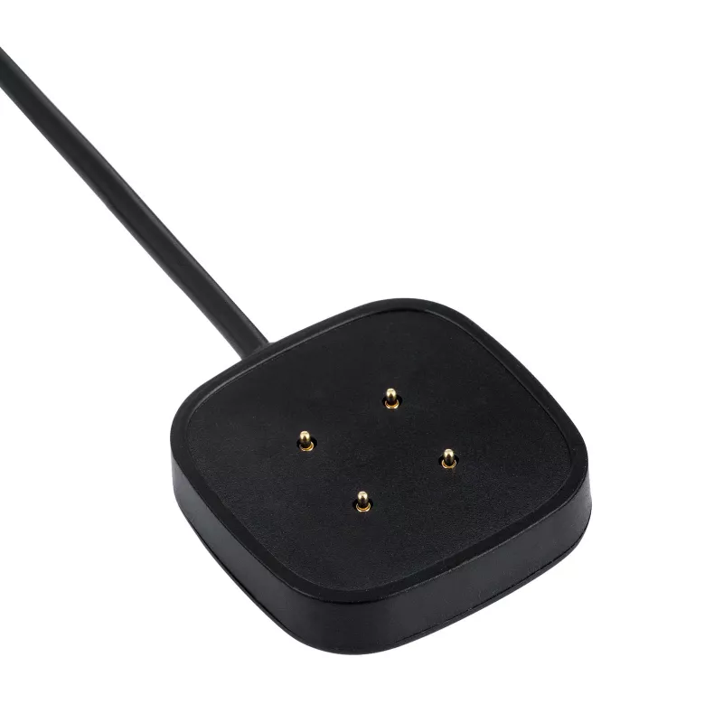 Akyga AK-SW-27 magnetisches USB-Ladekabel für Fitbit Versa 3 / Sense, 1 m, schwarz