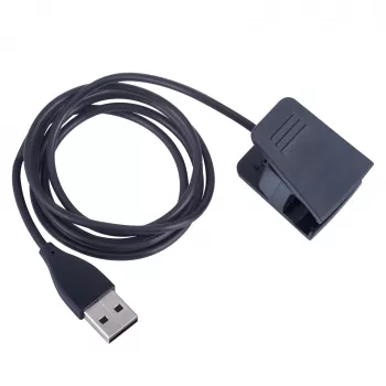 Akyga AK-SW-28 Ladekabel für Fitbit Charge 2, USB-A, 1 m, Schwarz