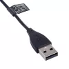Akyga AK-SW-28 Ladekabel für Fitbit Charge 2, USB-A, 1 m, Schwarz