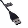 Akyga AK-SW-35 Ladekabel für Fitbit Alta HR, USB-A, 1 m, Schwarz