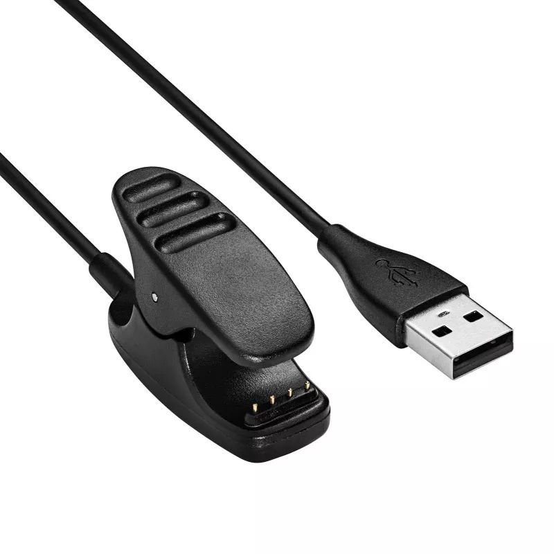 Akyga AK-SW-38 Lade- und Datenkabel für Suunto 3 / 5 / Fitness / Ambit, USB-A, 1 m, Schwarz