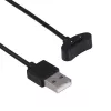 Akyga AK-SW-39 magnetisches Ladekabel für Ticwatch Pro 3 GPS / E3, USB-A, 1 m, Schwarz