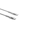 Akyga AK-USB-40 USB-C auf USB-C Kabel, USB 2.0, 60 W, 1 m, Weiß