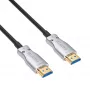 Akyga AK-HD-50L HDMI-2.1-Aktiv-Glasfaserkabel (AOC), 48 Gbit/s, 8K@60Hz / 4K@120Hz, 5 m